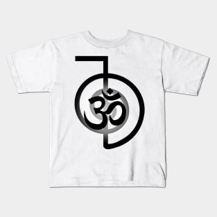 Cho-Ku-Rei and Om symbols Version 2 Kids T-Shirt